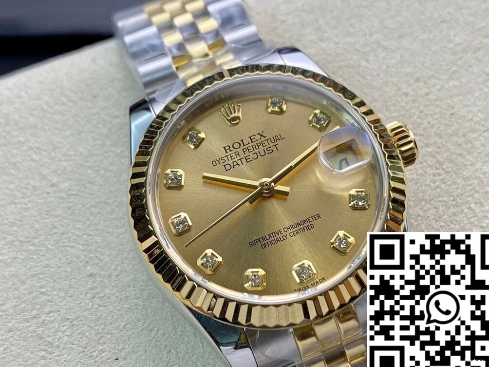 31MM Factory EW Gold Rolex Yellow Datejust M278273-0026 1224